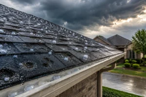 Hail Damage Roof Insurance Claim 1